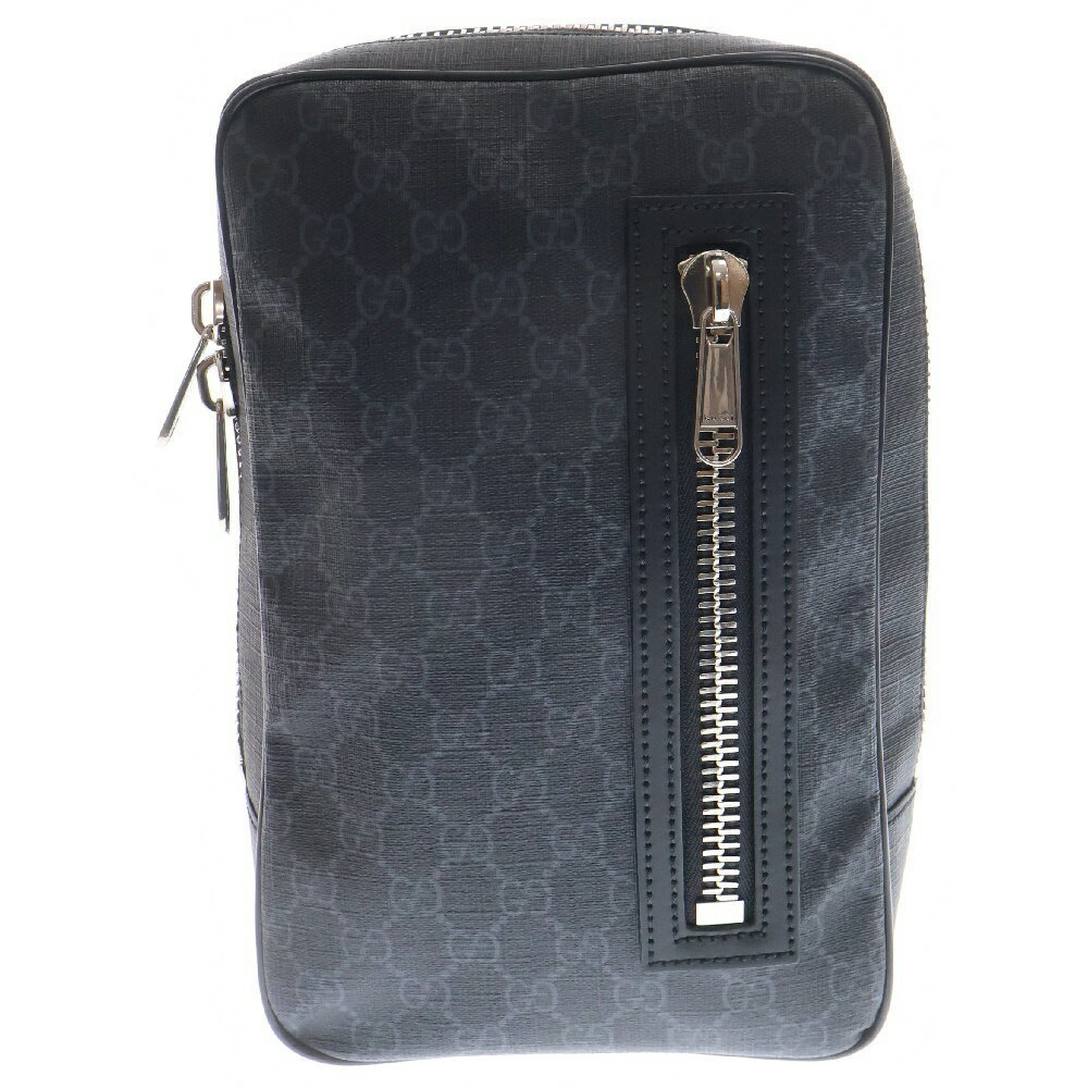 GUCCI GG Supreme Sling Bag Body Grey